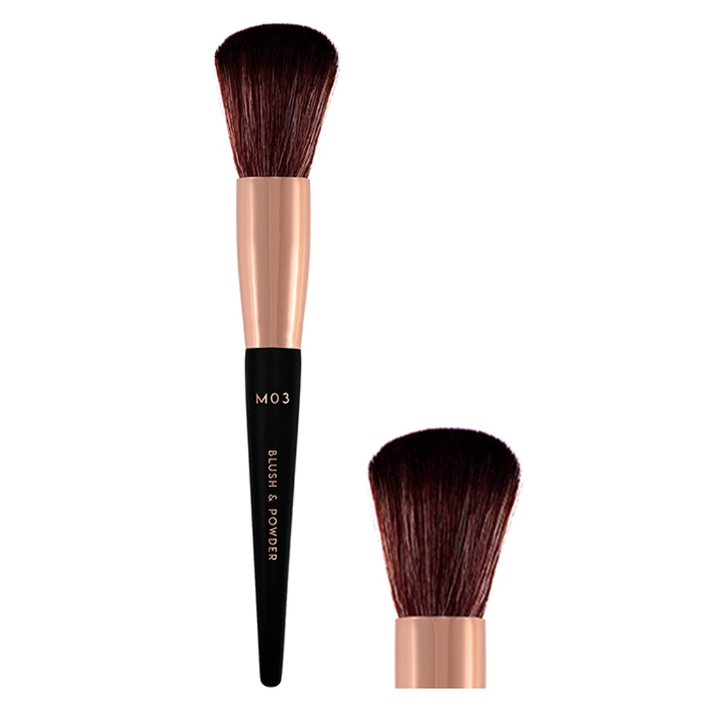 [CHÍNH HÃNG] Cọ Phủ &amp; Má Hồng Đầu Tròn Vacosi Blush &amp; Powder Brush M03