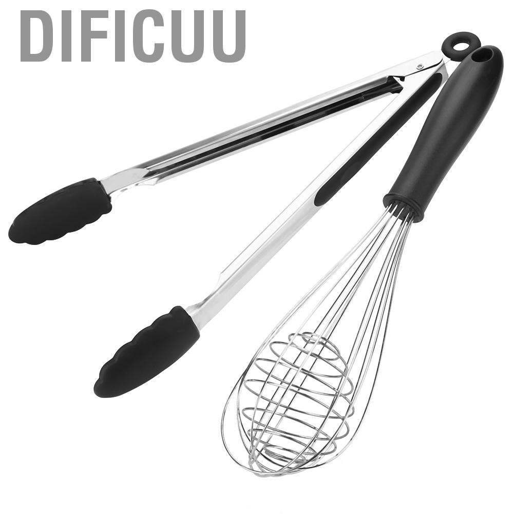 Dificuu Healthy and Non-Toxic Silicone Utensil Set Kitchen for Chef Home Cook