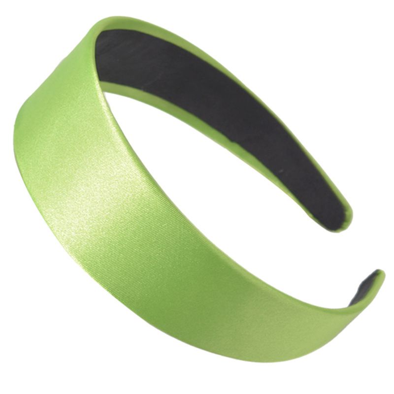 Băng Đô Cài Tóc Bằng Nhựa Giả Lụa Màu Sắc Ngọt Ngào Phong Cách Retro Đơn Giản