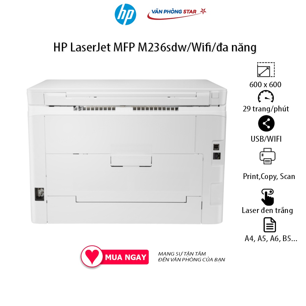 [Free ship] Máy in màu đa chức năng HP Color LaserJet Pro MFP M182n tốc độ 16 trang/phút tại Vanphongstar