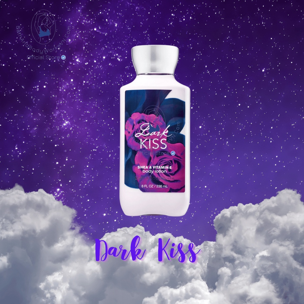 Dark Kiss | Dòng sản phẩm Bath And Body Works làm sạch da, dưỡng thể.