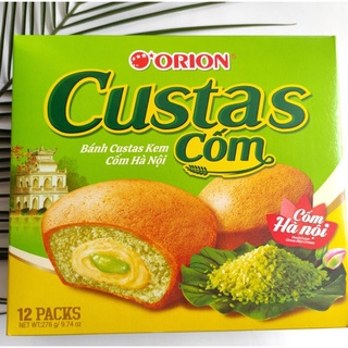 Bánh Custas kem cốm Hà Nội hộp 276g