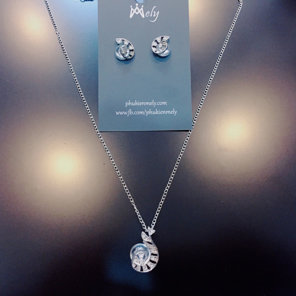 MELY - BỘ DÂY CHUYỀN BÔNG TAI 034