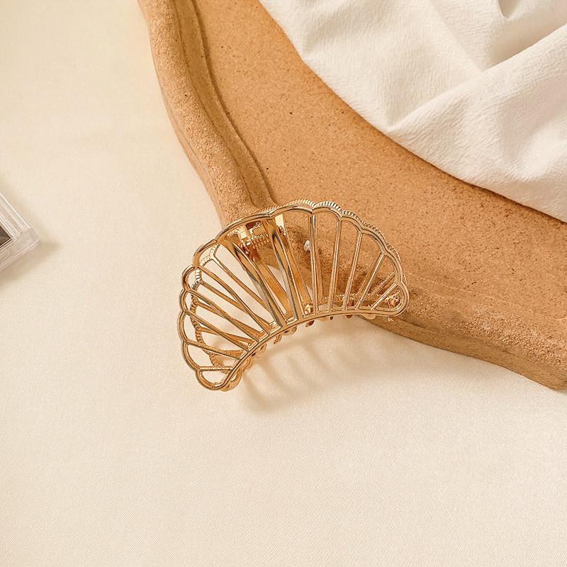 Kẹp tóc kim loại kiểu dáng độc đáo phong cách Hàn Quốc