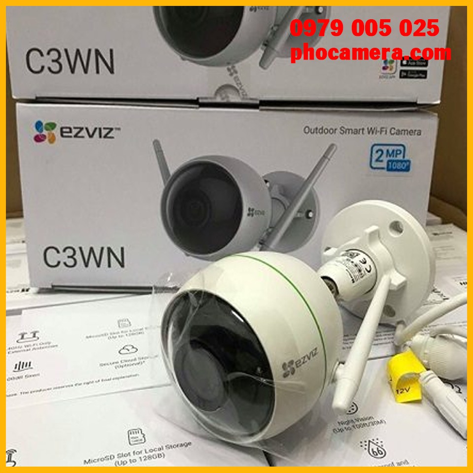 Camera Ezviz ngoài trời 2.0 C3WN