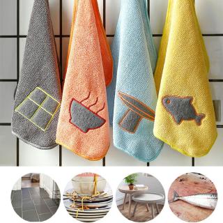 Đĩa vải Không dính Tấm nước mạnh Tấm vải Tấm thấm nước Microfiber Bộ đồ dùng gia đình Khăn lau nhà Dụng cụ nhà bếp