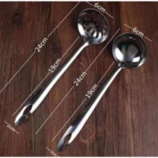 Muôi thủng múc trân châu inox