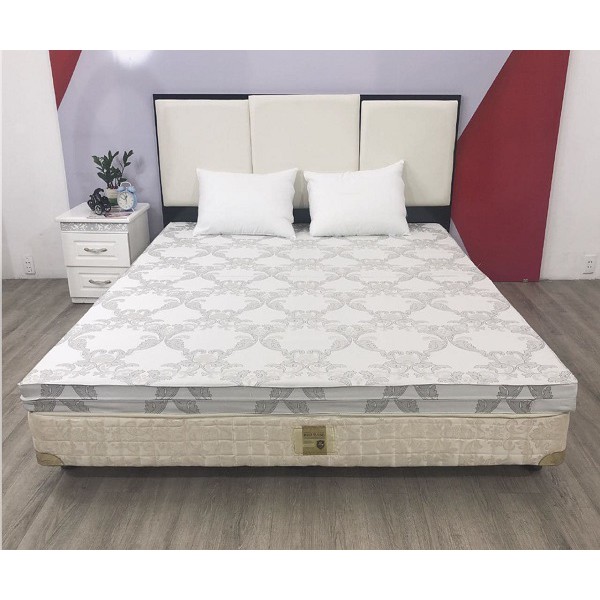 Đệm Bông Ép Hanvico Gấm Chống Khuẩn Cao Cấp