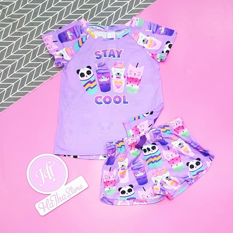 Bộ Quần Áo Thun COOL STAY Hàng Cao Cấp Xuất Xịn Cho Bé