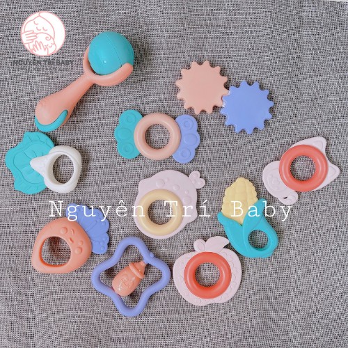 Xúc xắc gặm nướu - trọn bộ 10 món - Baby Rattle