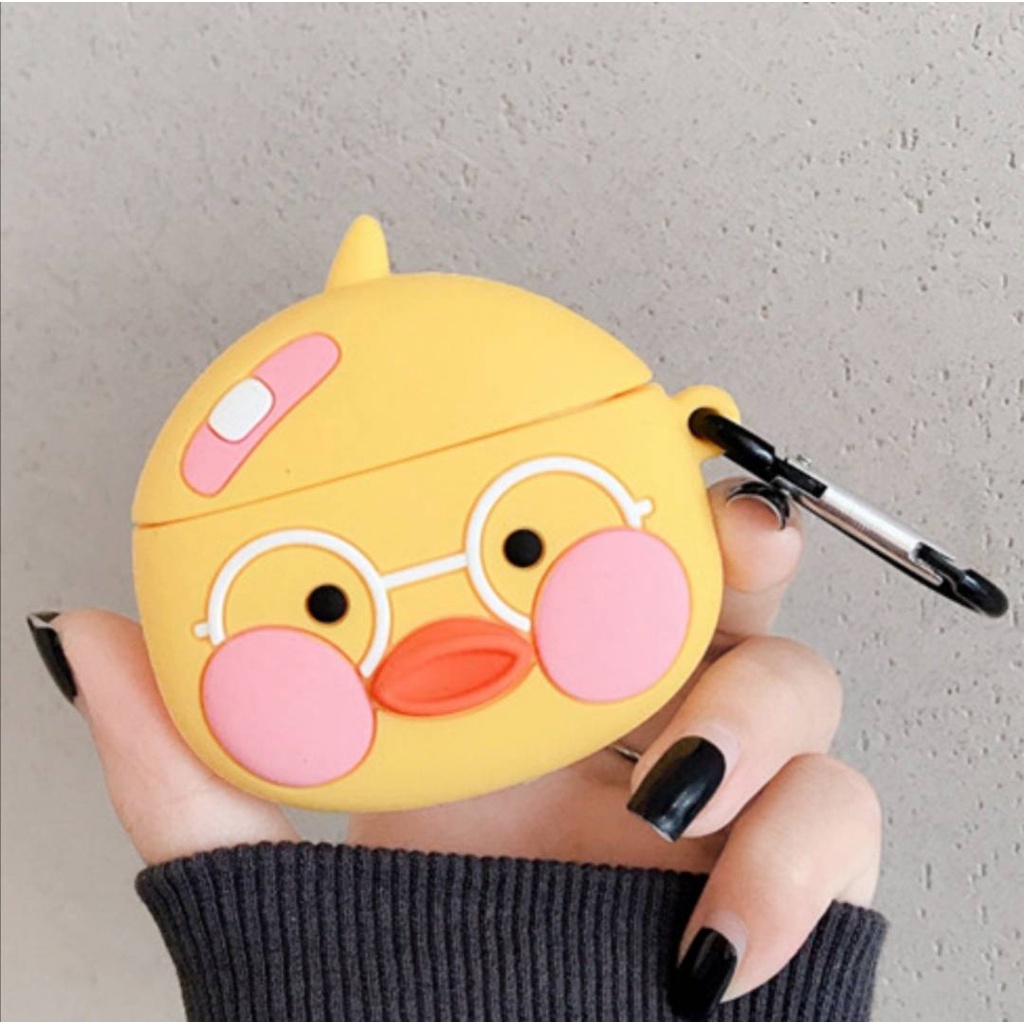 Cute Silicone Cartoon Oneplus Buds TWS Blue Wireless Earphone cover Oneplus Buds TWS Charging Case Protector