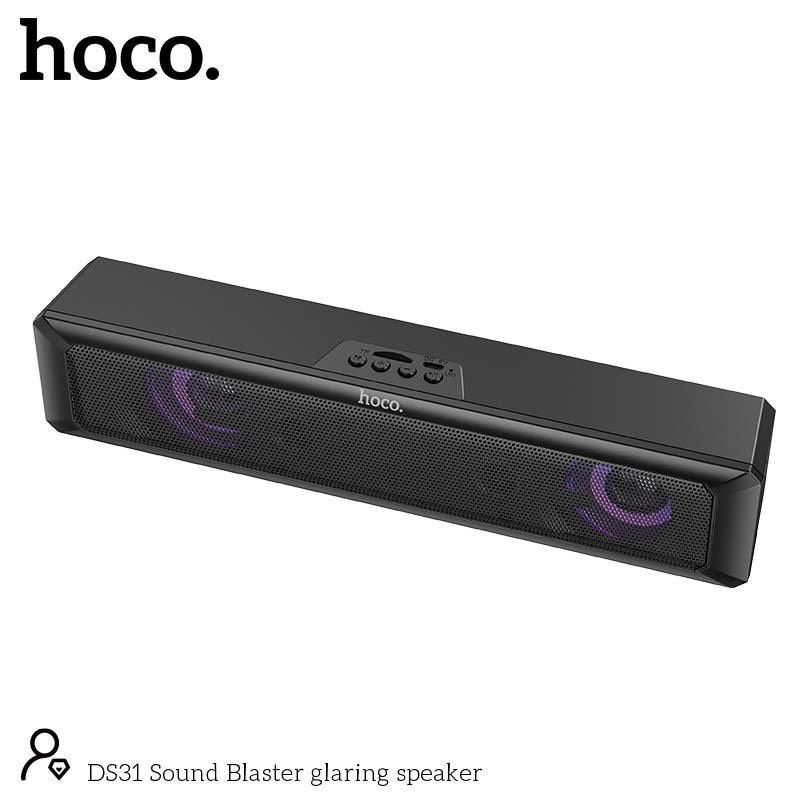 [Mã ELHACE giảm 4% đơn 300K] Loa Bluetooth 5.0 Hoco DS31 Chính Hãng Có Led RGB Cực Đẹp