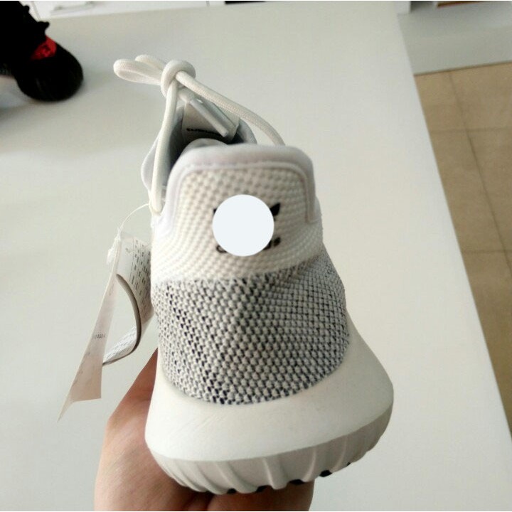 Giày Tubular shadow trắng ghi