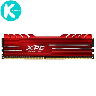 Ram máy tính Desktop ADATA DDR4 XPG GAMMIX D10 8GB 3200MHz RED - Hàng Chính Hãng