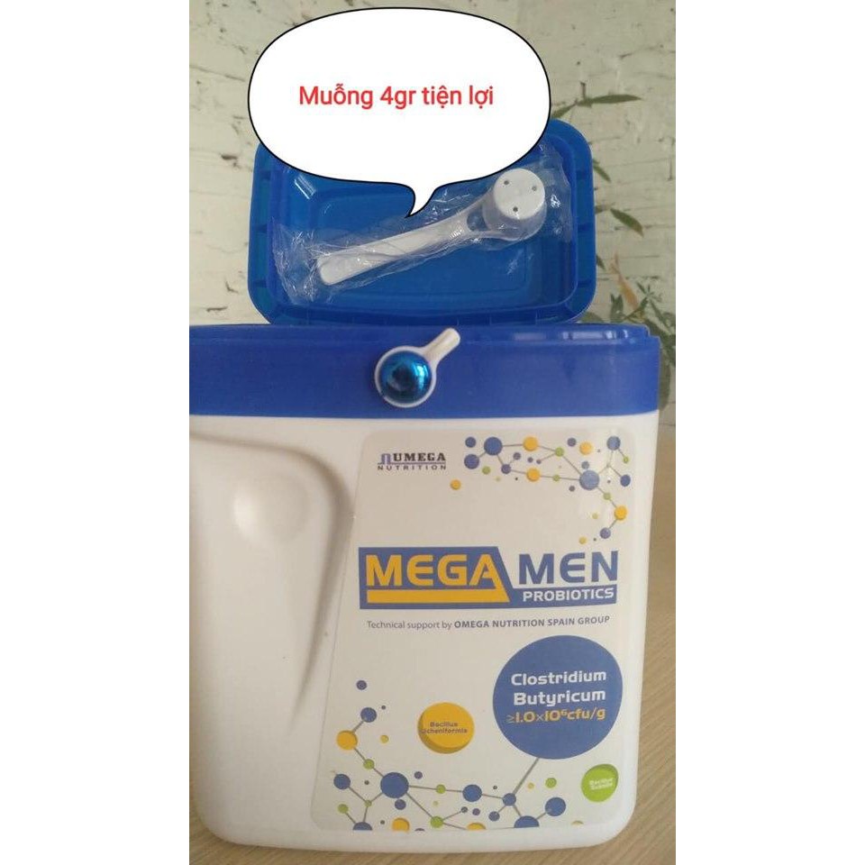 MEGA MEN tăng cường sức đề kháng, hỗ trợ tiêu hóa