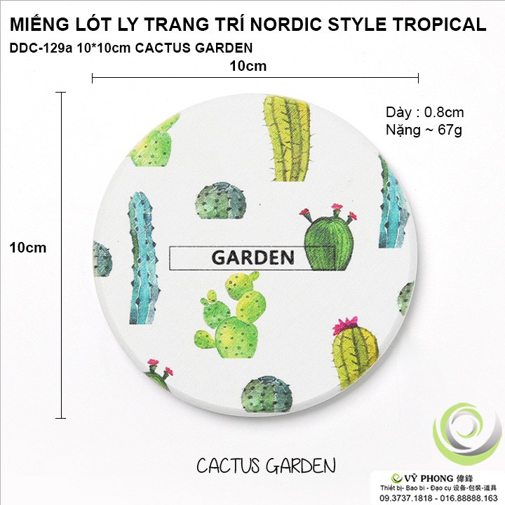 MIẾNG ĐẾ LÓT NHỎ TRANG TRÍ INS TROPICAL STYLE CHỤP ẢNH SẢN PHẨM DDC-129a,b,c,d