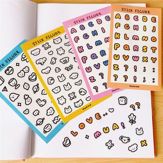 Nhãn dán sticker dễ thương Tả Bí Lù Store