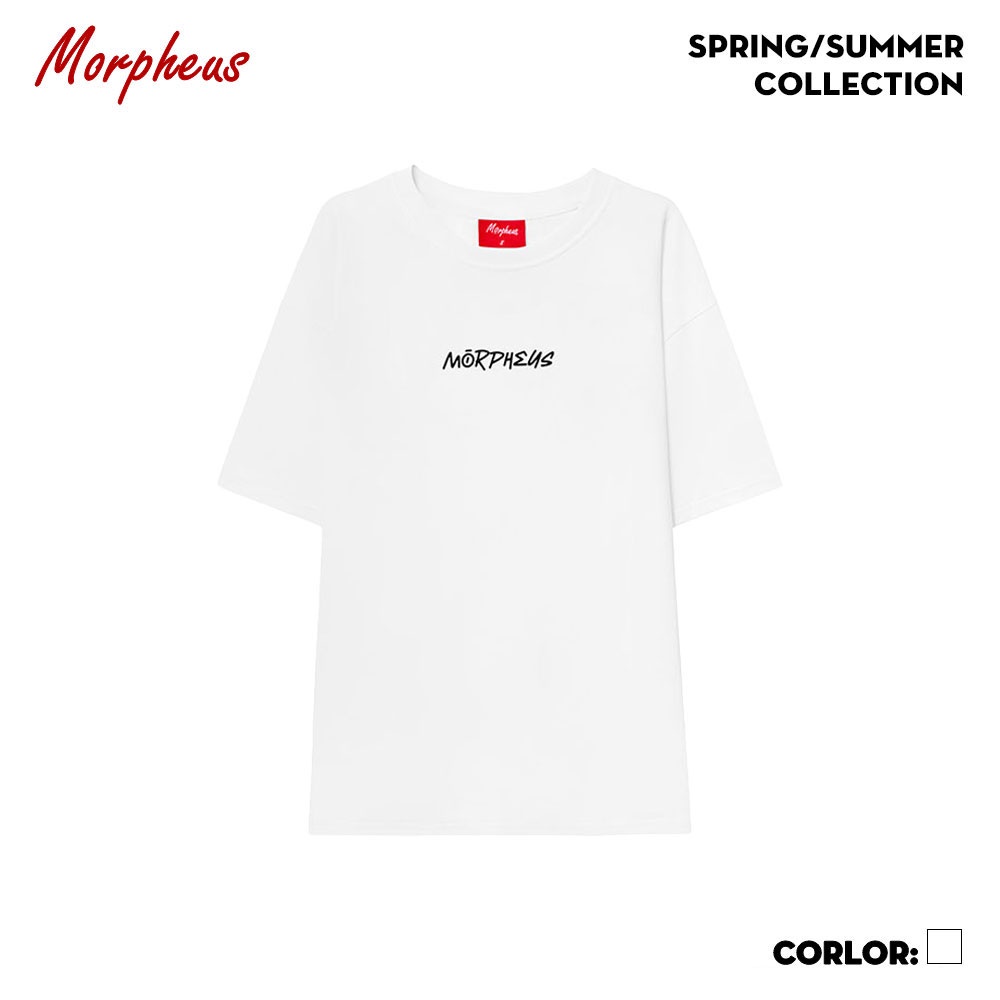 Áo Thun Unisex Morpheus màu trắng 100% Cotton - Local Brand Chính Hãng