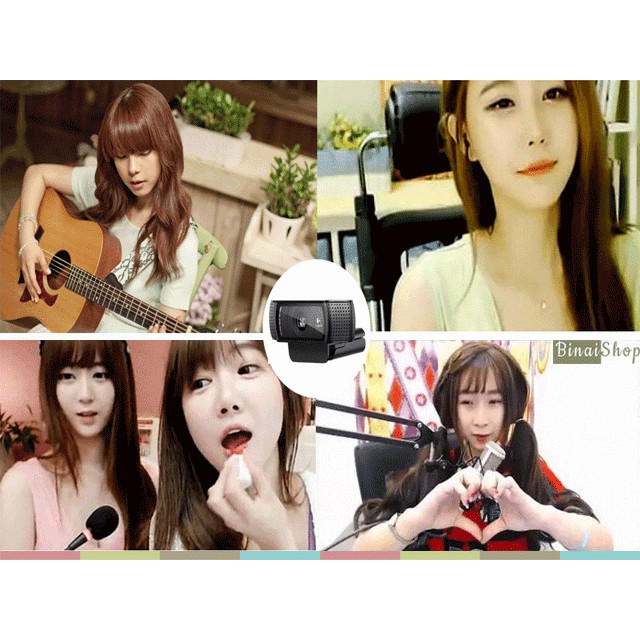 Logitech C920 Pro - Webcam HD 1080p, Tích Hợp Micro Stereo | BigBuy360 - bigbuy360.vn