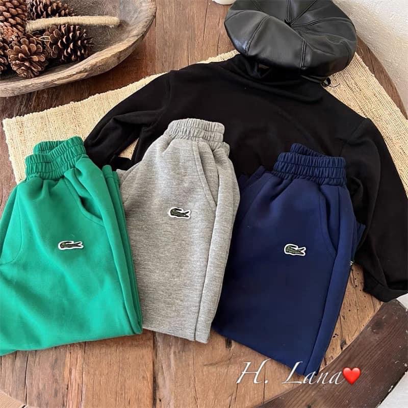 COMBO 3 QUẦN NỈ LACOSTE CHO BÉ