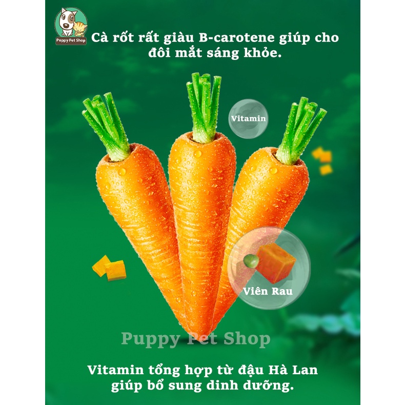 Thức ăn Kitchen Flavor cho chó con Small Breed Puppy - Vị Tôm Nam Cực và rau củ quả