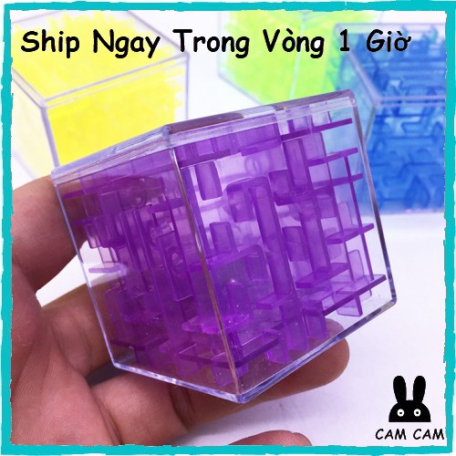 Trò chơi giải đố ⚡Rubik Mê Cung 3D⚡ rèn luyện tư duy logic và khả năng khéo léo của bé