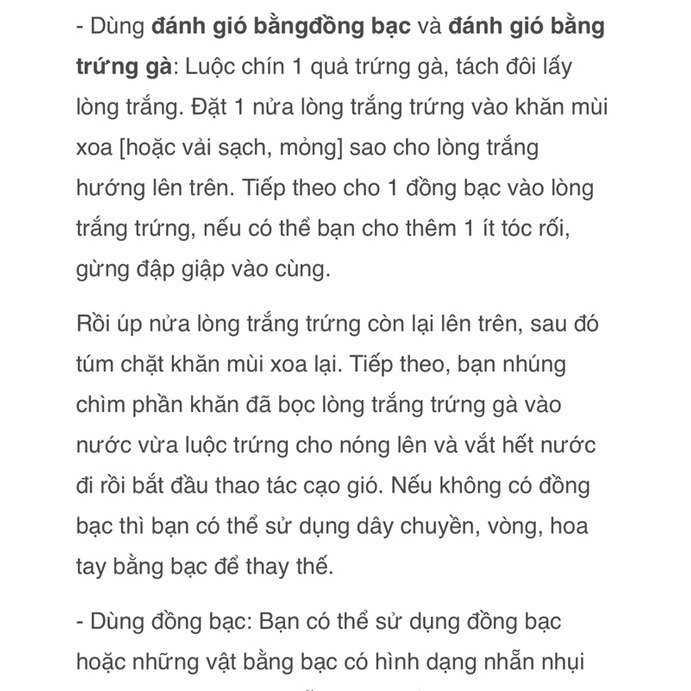 Xu bạc đánh gió tròn hình thìa cạo gió đánh cảm