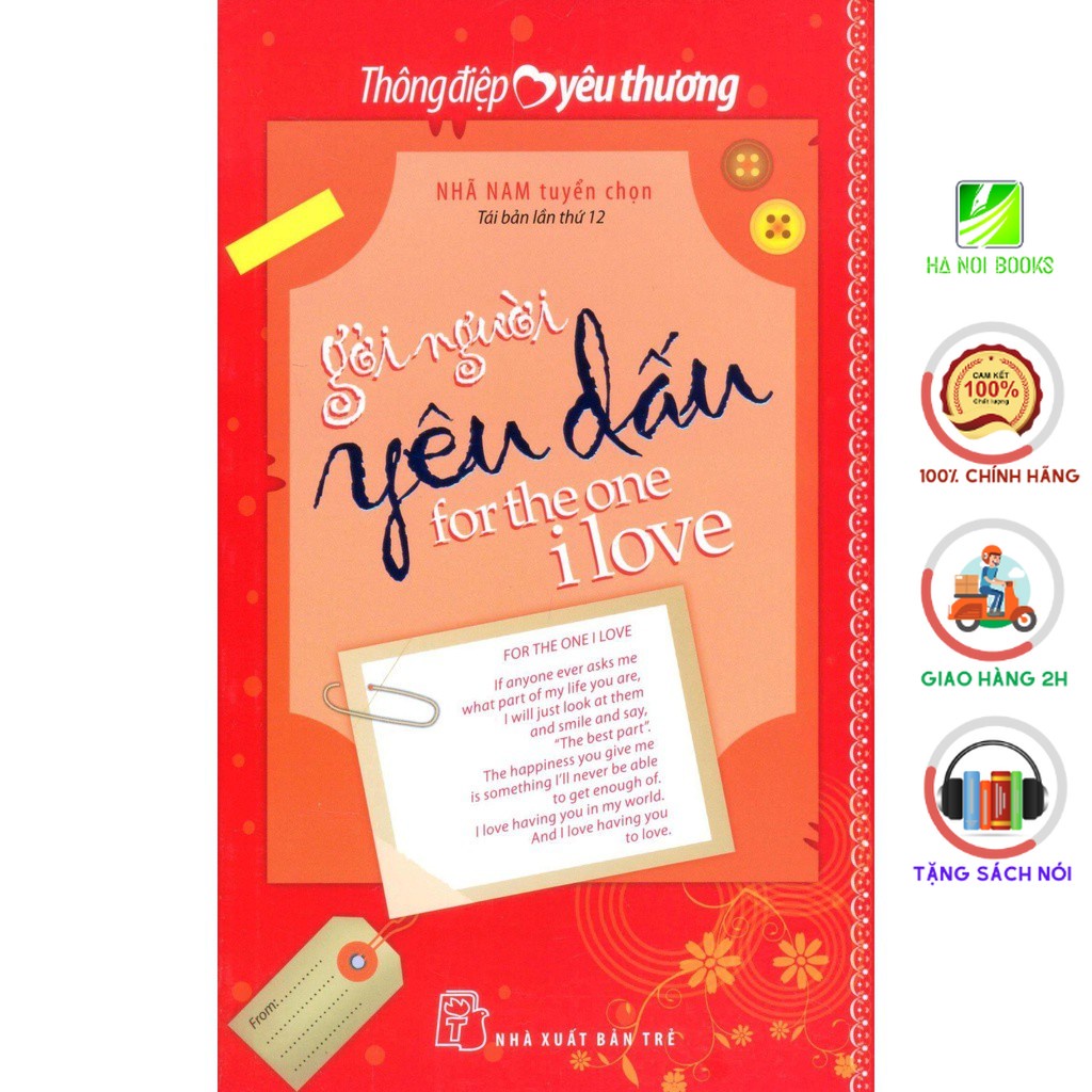 Sách - Thông Điệp Yêu Thương - Gởi Người Yêu Dấu - NXB Trẻ