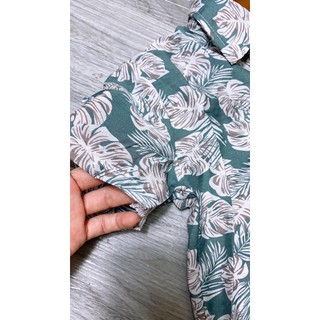 Sét bộ bé trai hoa lá cành