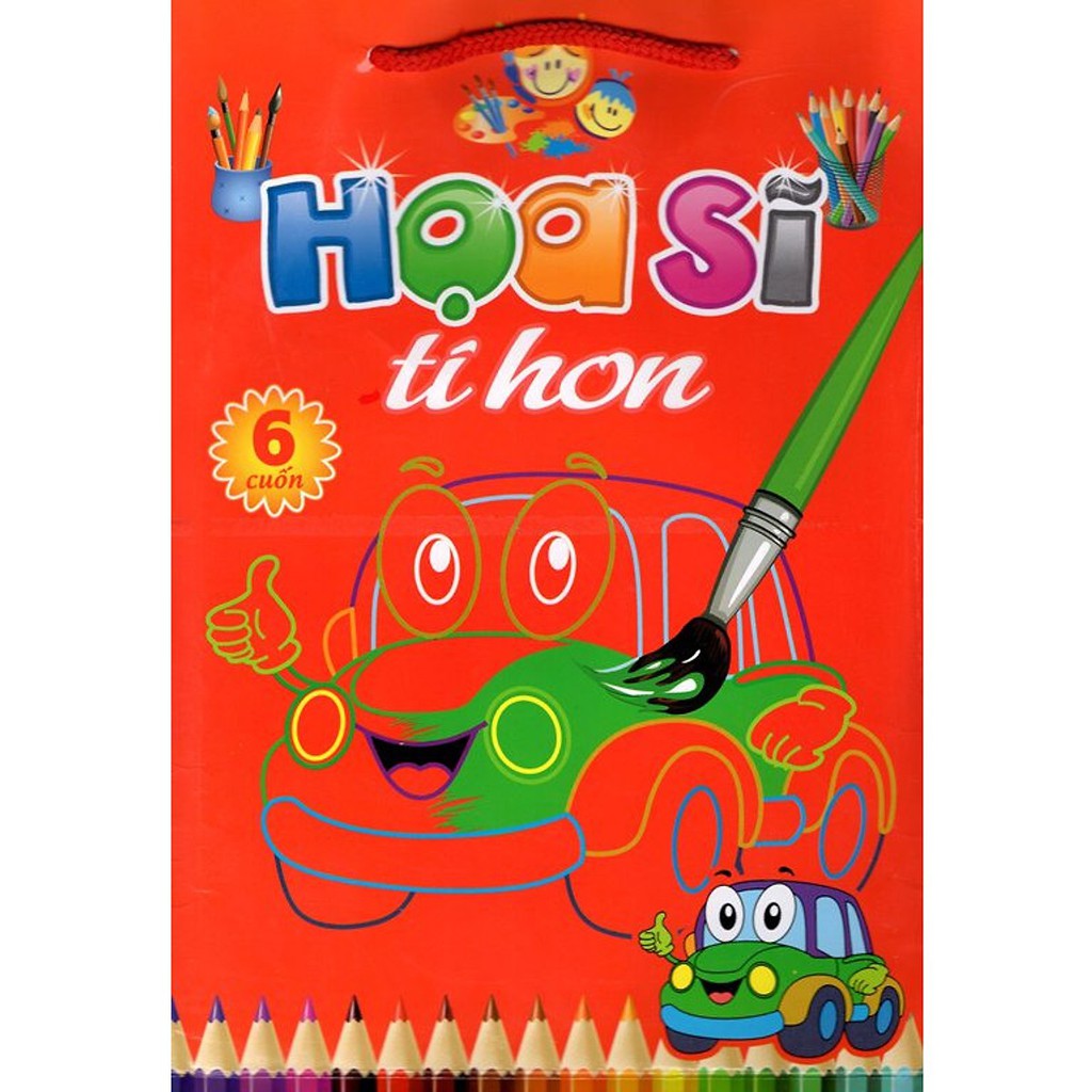 Họa Sĩ Tí Hon (Túi 6 Cuốn)