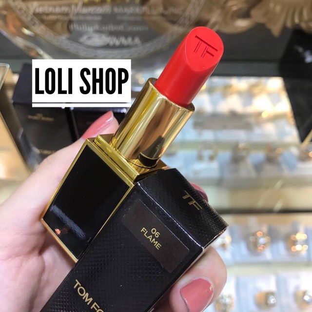 [TOM FORD] Tomford Son Tom Ford (Tomford TF) Màu 16 SCARLET ROUGE, 16 SCARLET ROUGE SCENTED, 07 RUBY RUSH, 06 FLAME - 3g