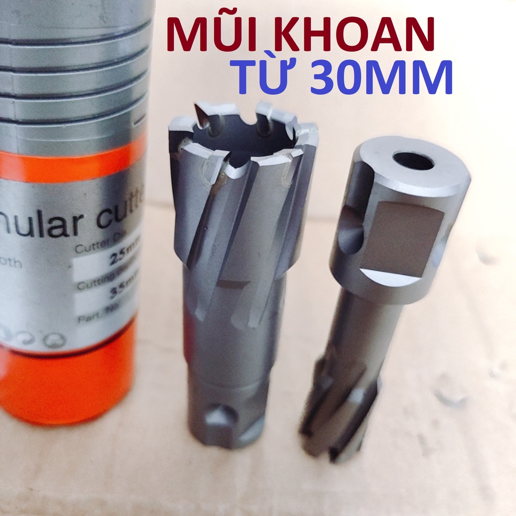 Mũi Khoan Từ 30mm Loại Hợp Kim Khoan Sâu 35mm