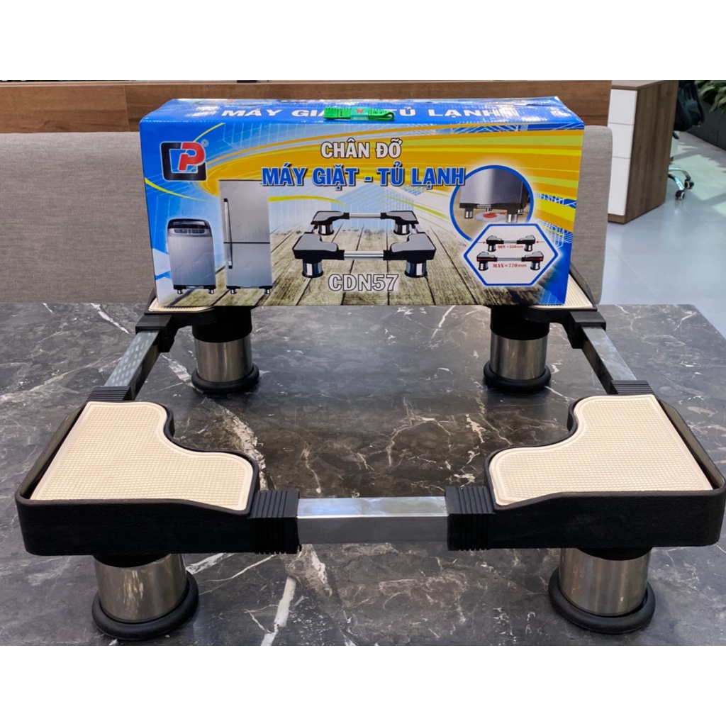 Chân đỡ máy giặt, tủ lạnh CTL, CTL57, CDN57 Phước Mãi