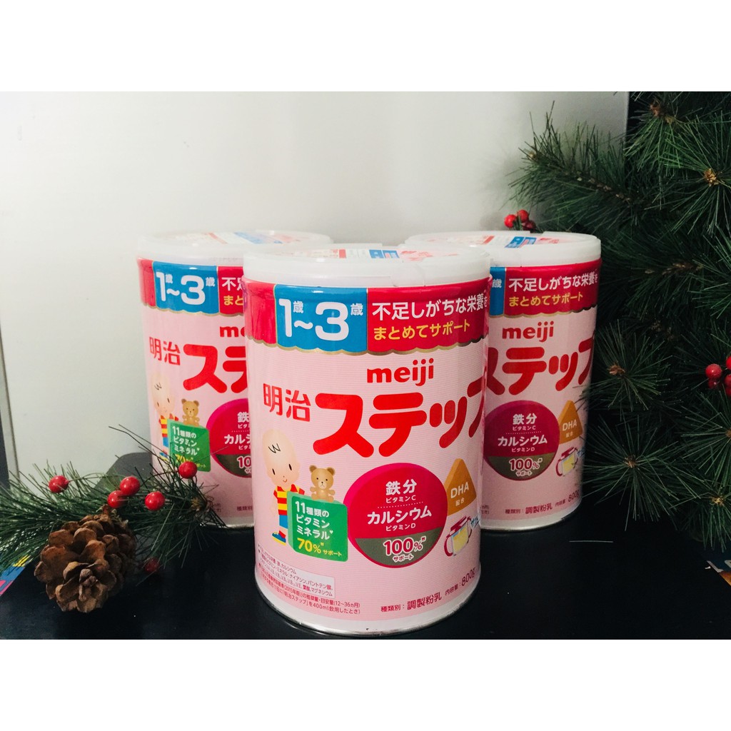 Sữa meiji 1-3