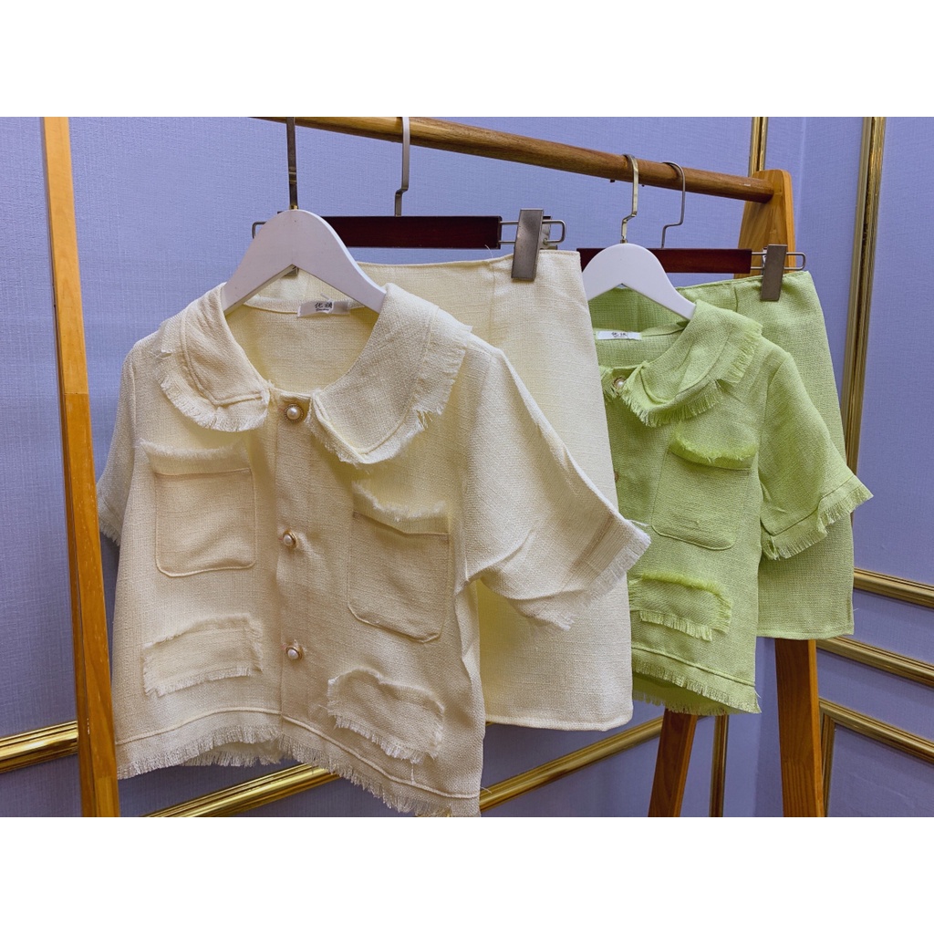 Set dạ 2 màu MEMN 1154