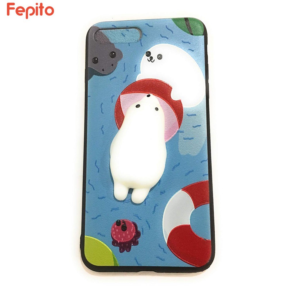 Đồ Chơi Nắn Bóp Đàn Hồi Giảm Stress Hình Mèo Mochi