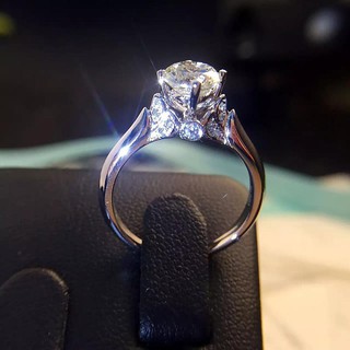 Nhẫn đính hôn nữ đính đá Zircon