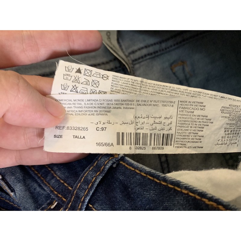 Áo sát nách newlook + quần bò mango thanh lý