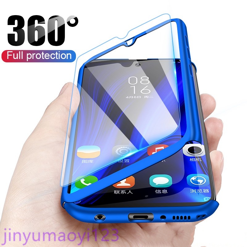 Ốp điện thoại bảo vệ toàn diện 360 độ cho Huawei Nova 2i P30 P40 Pro Lite Y5 Y6 Y7 Y9 2019