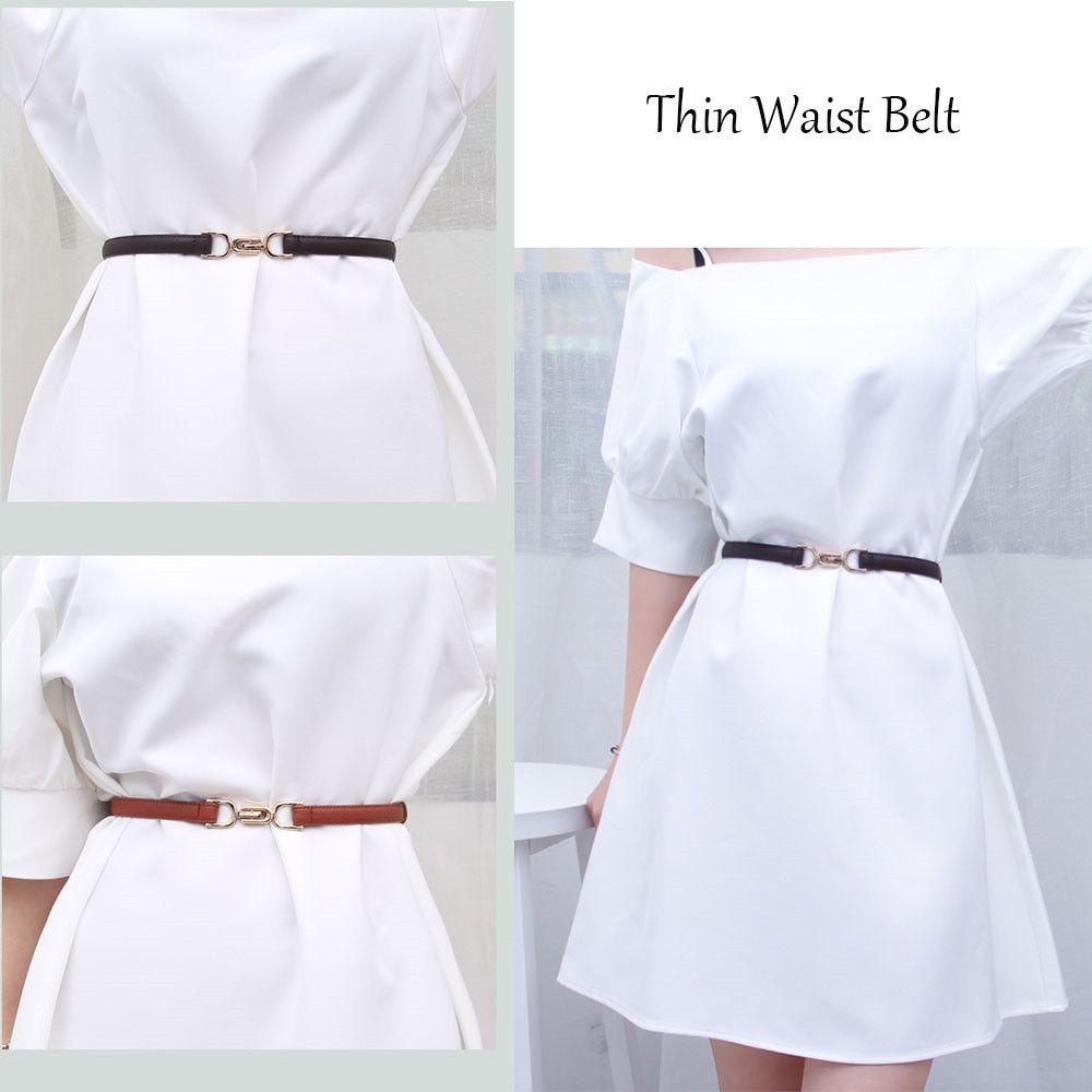 CLEVER Thắt Lưng Da Khóa Kim Loại Nhiều Màu Sắc Thời Trang