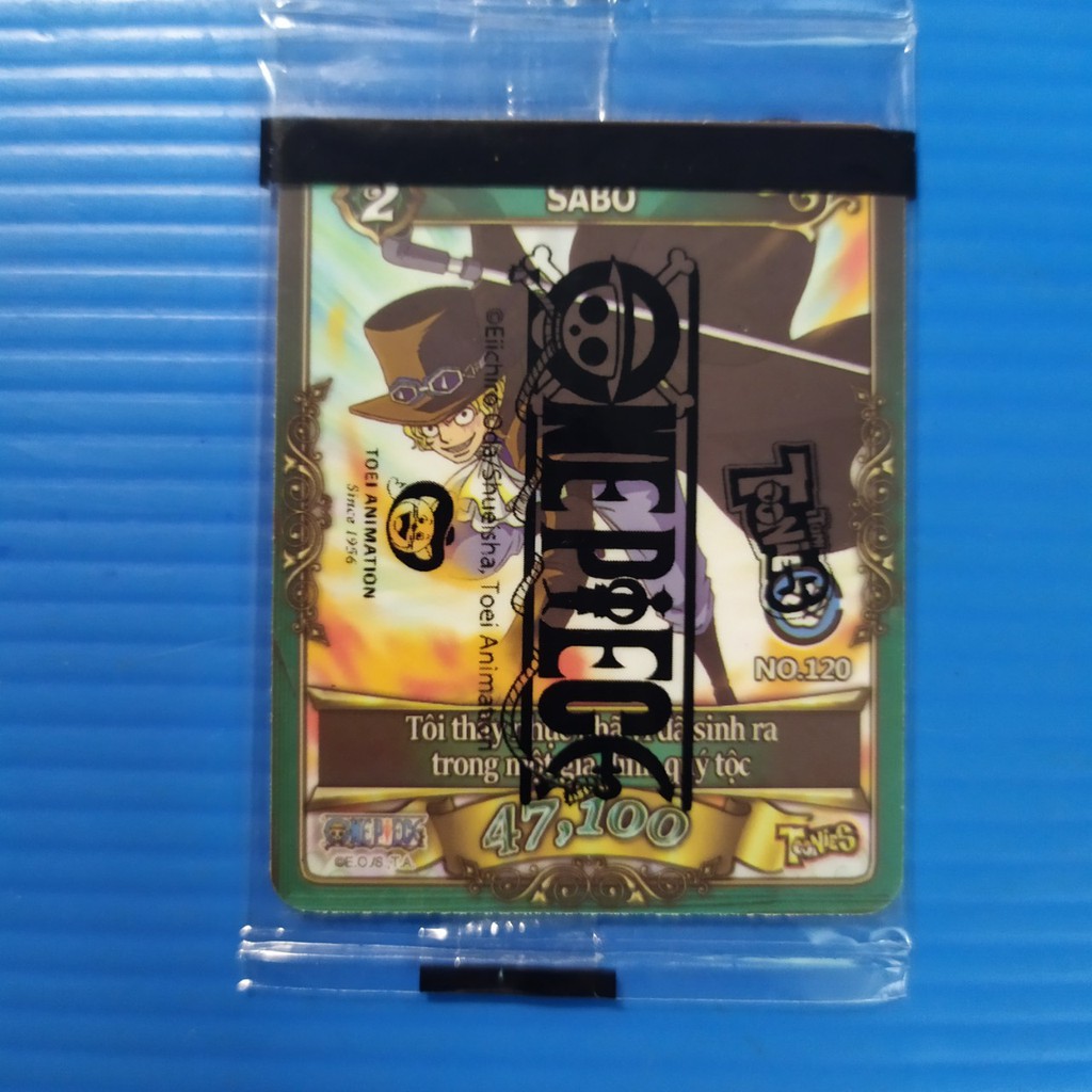 Thẻ Toonies One Piece ma trận liên hợp tổng hợp: Thẻ nguyên seal