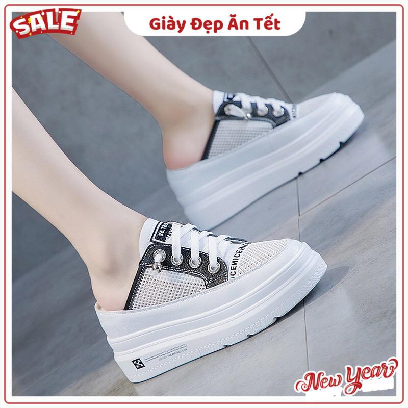 Giày sục thể thao phối lưới Nicen | BigBuy360 - bigbuy360.vn