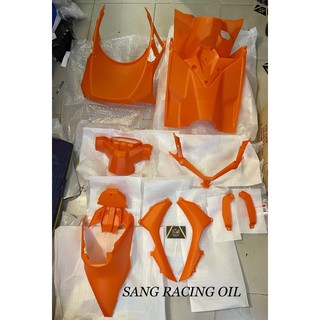 Set 10 món Nhựa Đúc màu cam ( hàng Việt ) cho Vario/ Click 2018-2020