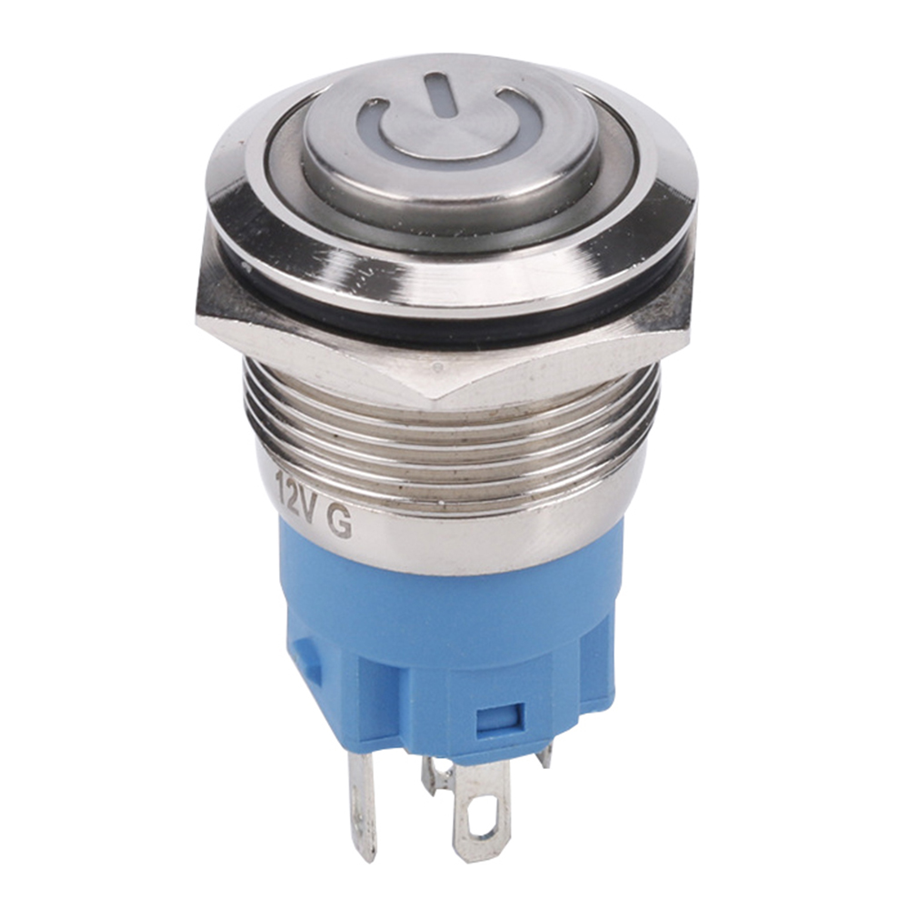 Công Tắc Nhấn Nút Bấm Đèn Led 19mm 250v | BigBuy360 - bigbuy360.vn