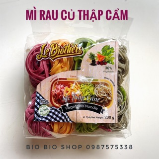 Mì rau củ thập cẩm Duy Anh Food - Le Brother từ rau củ tự nhiên 100% an toàn cho bé ăn dặm