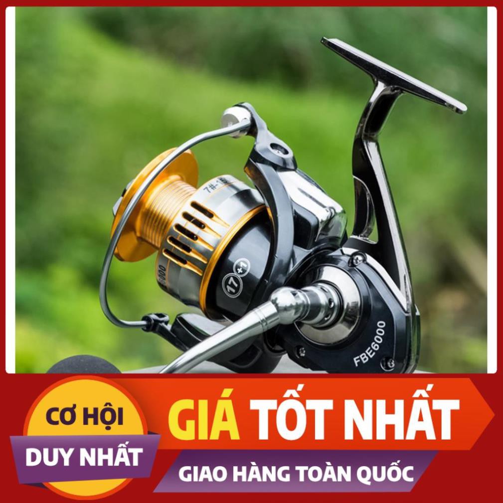 [ Xả Nhanh] Máy câu cá FBE - Full Kim Loại - Siêu Tải