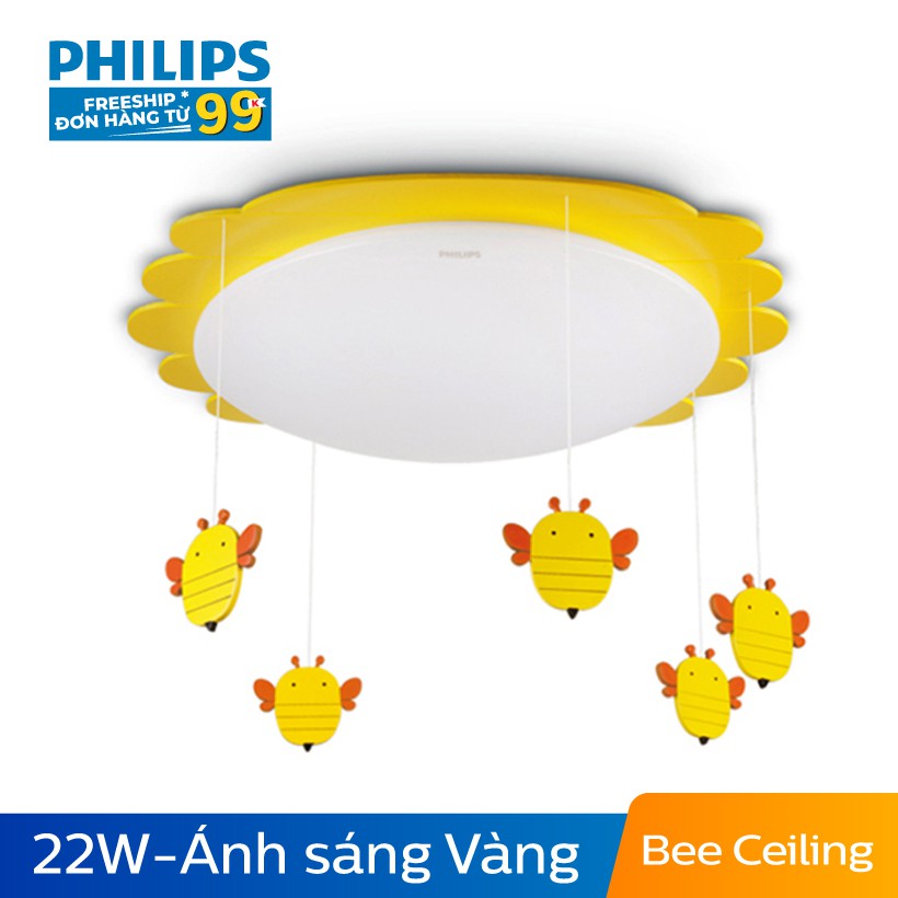 Đèn trần phòng trẻ em Philips LED Bee 77505 22W