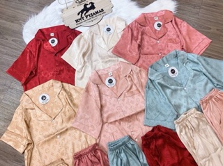 bộ gấm lụa pijama