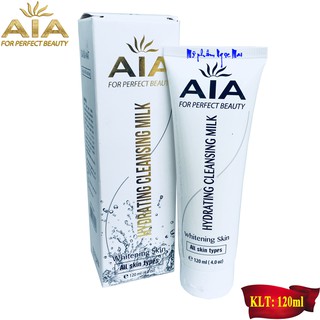 Mỹ Phẩm AIA - Sữa rửa mặt sáng da và Se khít lỗ chân lông Cao Cấp (120ml)