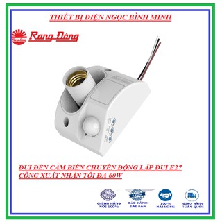 Đui đèn cảm biến rạng đông